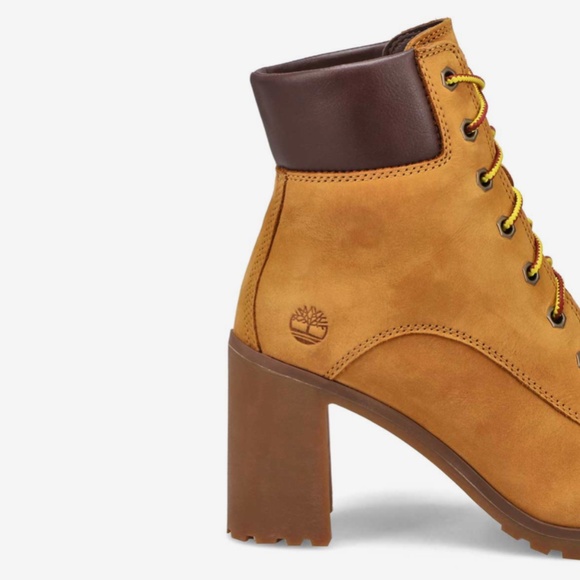 🆕 Timberland Allington Heel 6" wheat boot Sz 7.5 - Picture 3 of 16